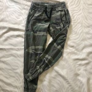 TNA camo joggers